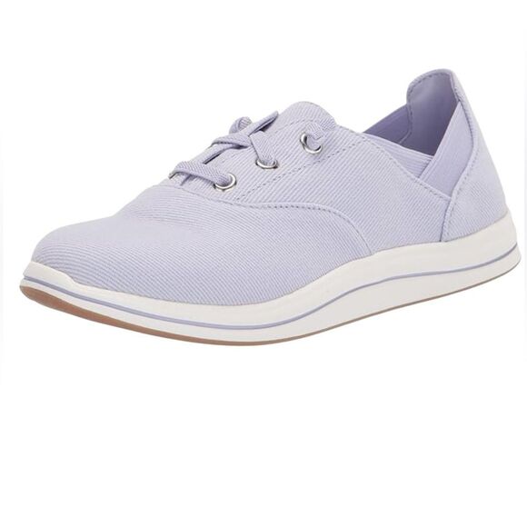 Clarks Cloudsteppers Breeze Ave Women's Sneaker, Lilac, size 9, NWT no box - Picture 2 of 9